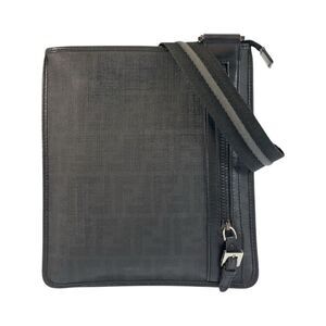 Fendi Zucca PVC Leather Shoulder Bag